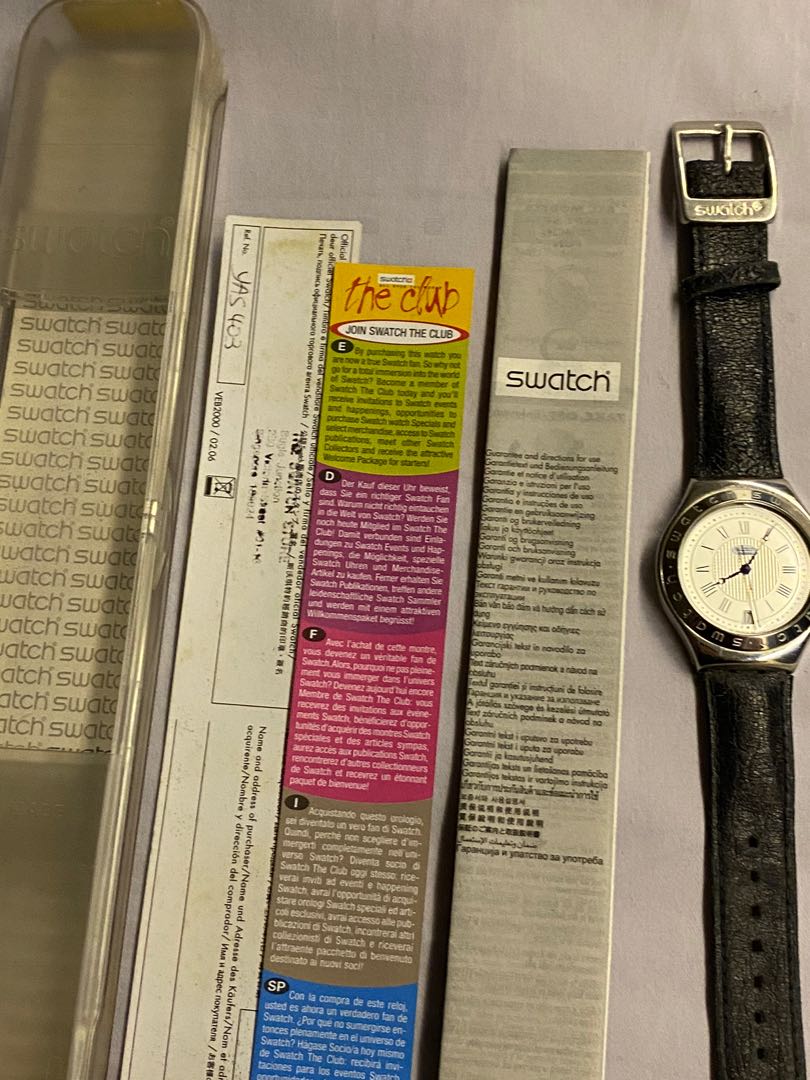 2006 Swatch Irony Automatic YAS403 Heracles Mobile Phones
