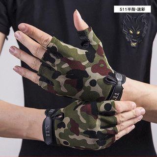 📺#511 gloves 5.11 Half-Finger Biking/Motor Gloves anti-skid