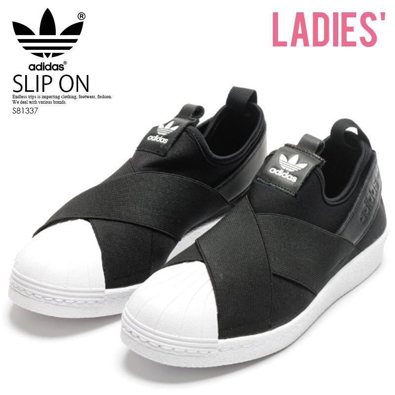 adidas ladies slip on