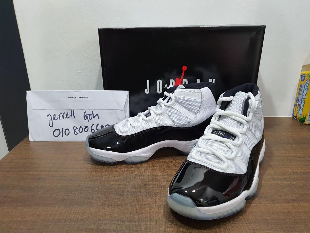 jordan 11 concord 2018 size 9.5