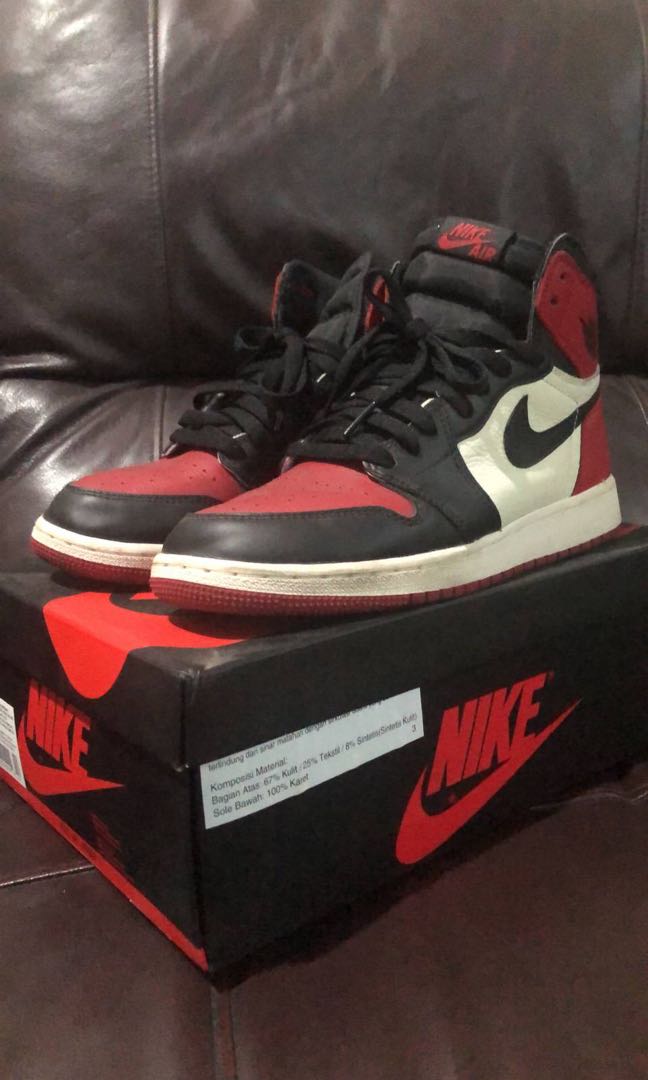 jordan 1 bred 7y