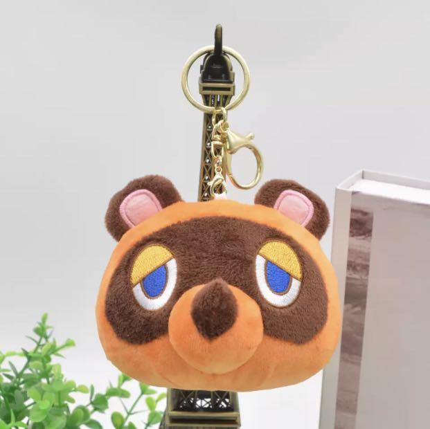 animal crossing plush keychain