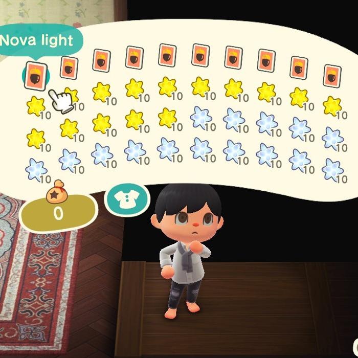 Animal Crossing Moon Stars Diy Recipe Full Set Crafting Materials Combo Toys Games Video Gaming In Game Products On Carousell