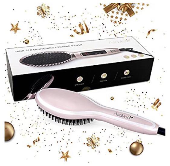 Asavea mch hair straightener brush 3.0 top