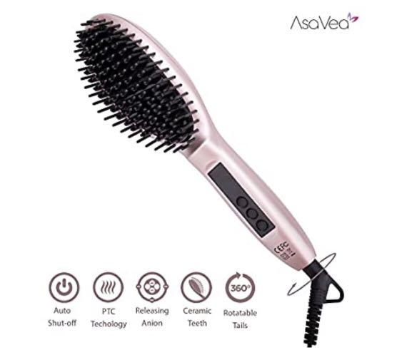 Asavea mch hair straightener brush hot sale 3.0