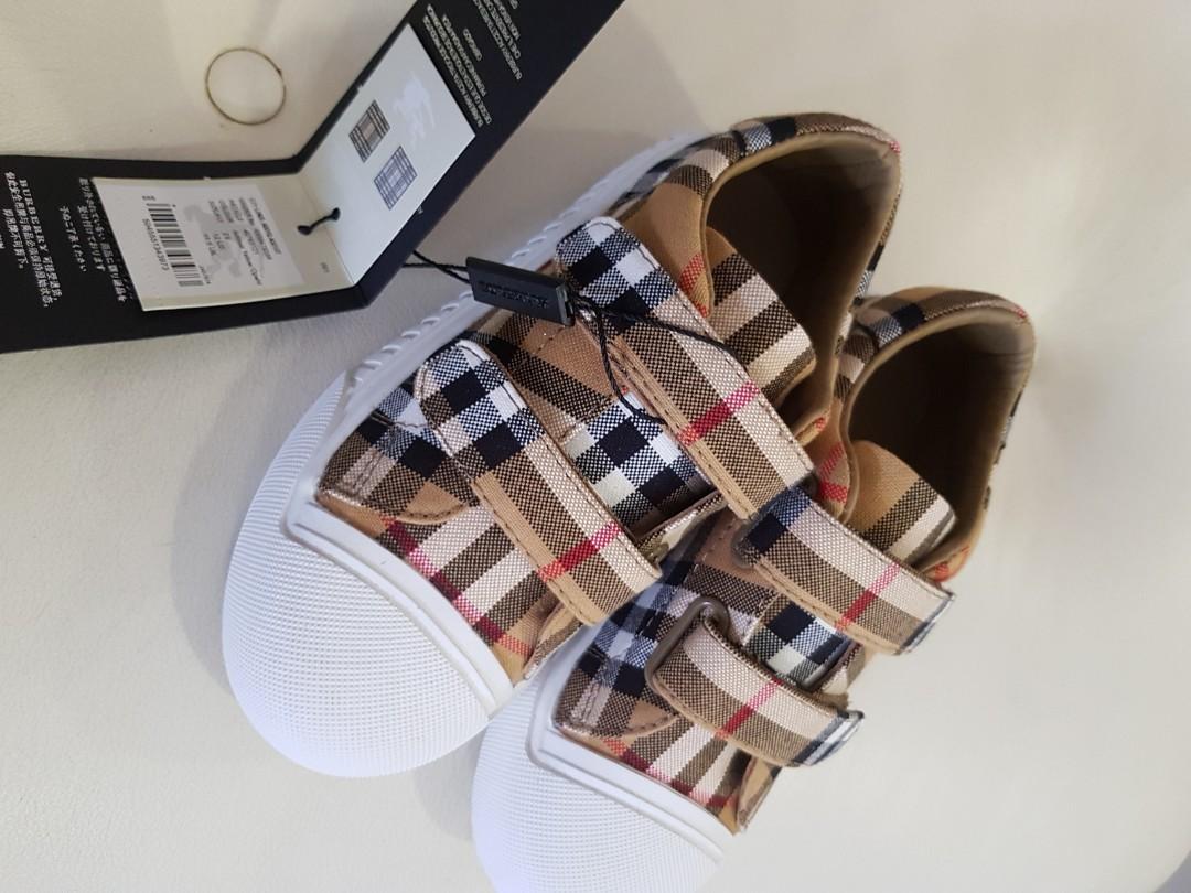 Girls cheap burberry shoes