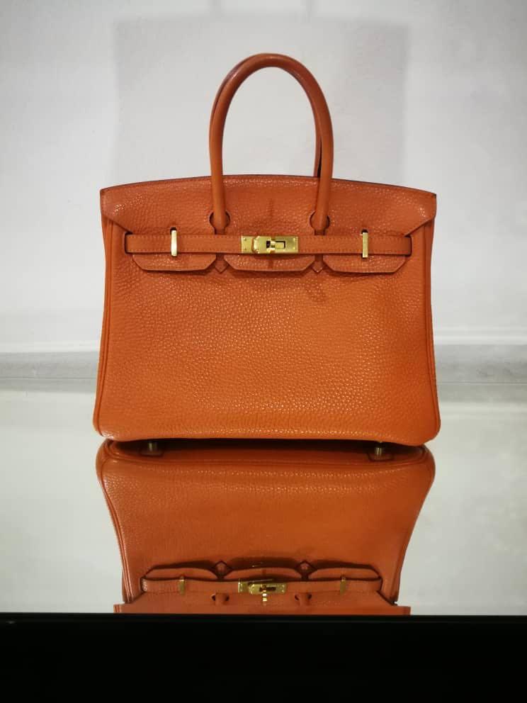 INSTOCK] Hermes Birkin 25 Rouge De Coeur GHW togo, Luxury, Bags & Wallets  on Carousell