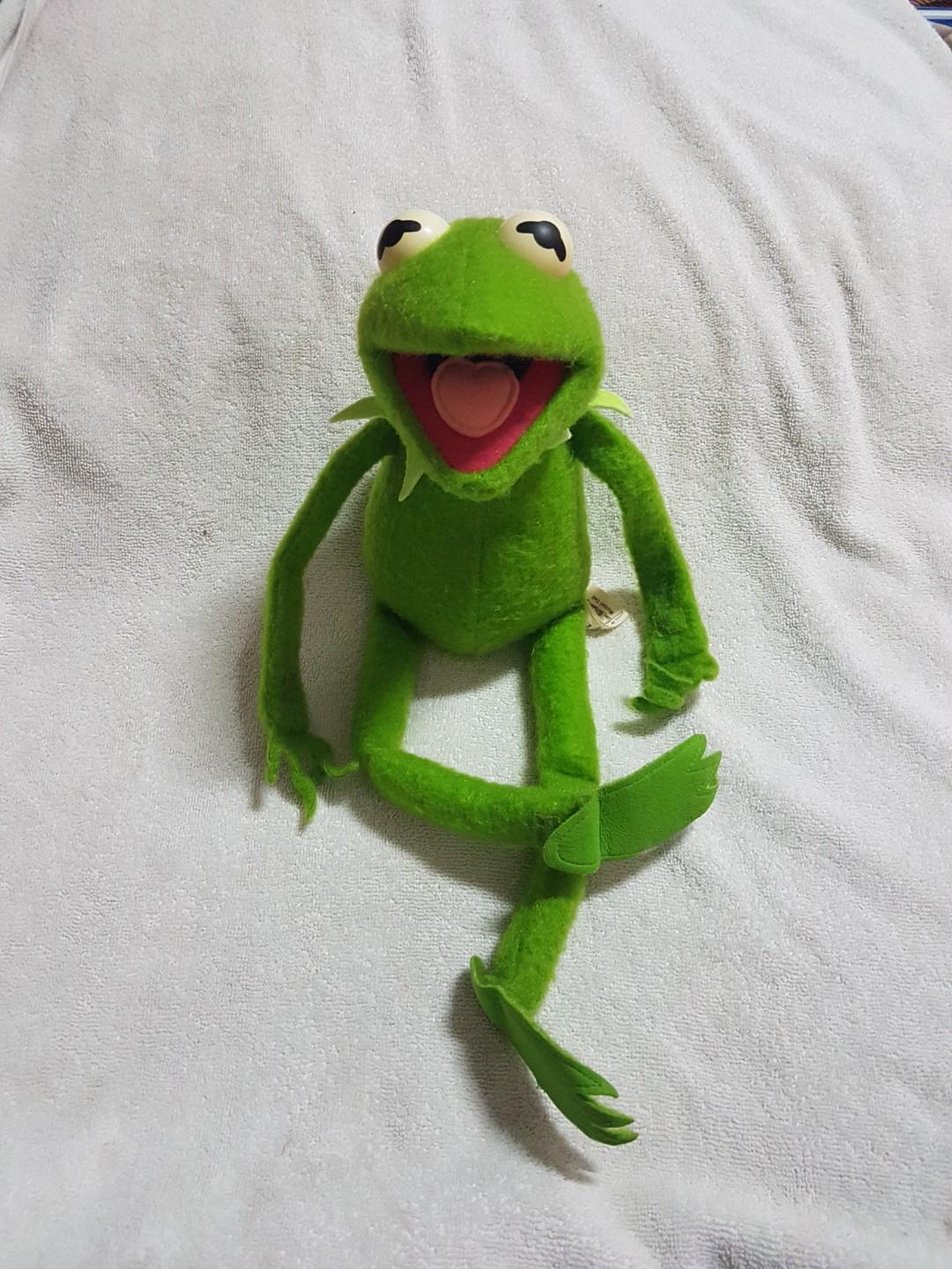 vintage kermit the frog plush