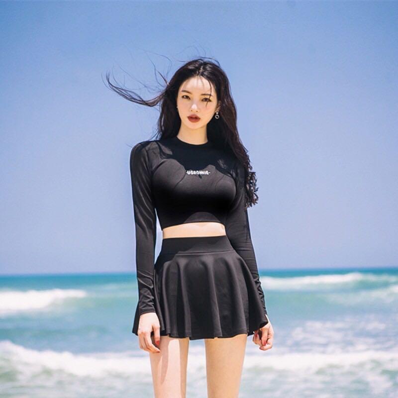 Baju Renang Wanita Korea Olah Raga Baju Olahraga Di Carousell