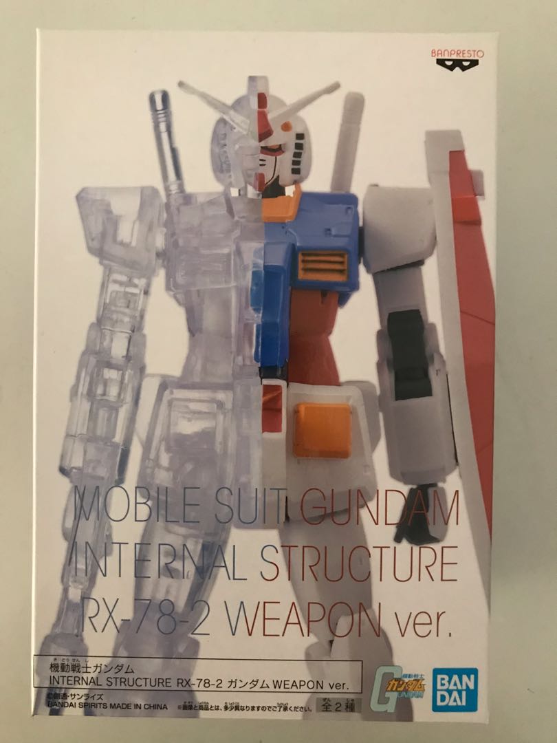 Figura Banpresto Gundam Internal Structure Rx 78 2