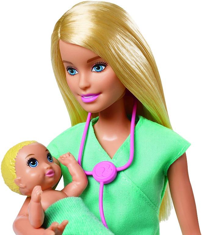 READY STOCK) ​Barbie Baby Doctor Playset, Hobbies Toys, Toys