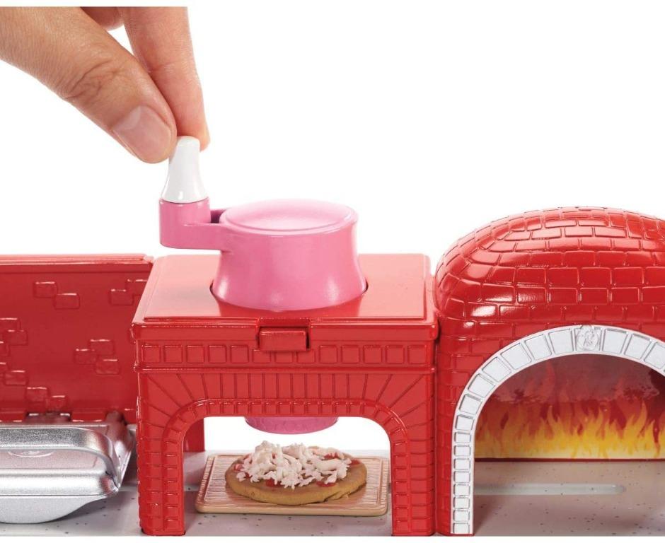 barbie pizza chef playset