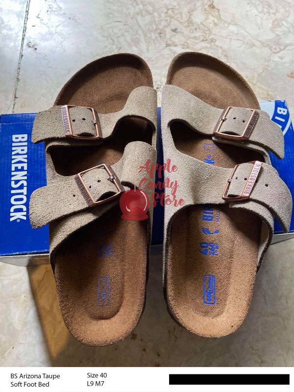 Birkenstock arizona bs taupe deals