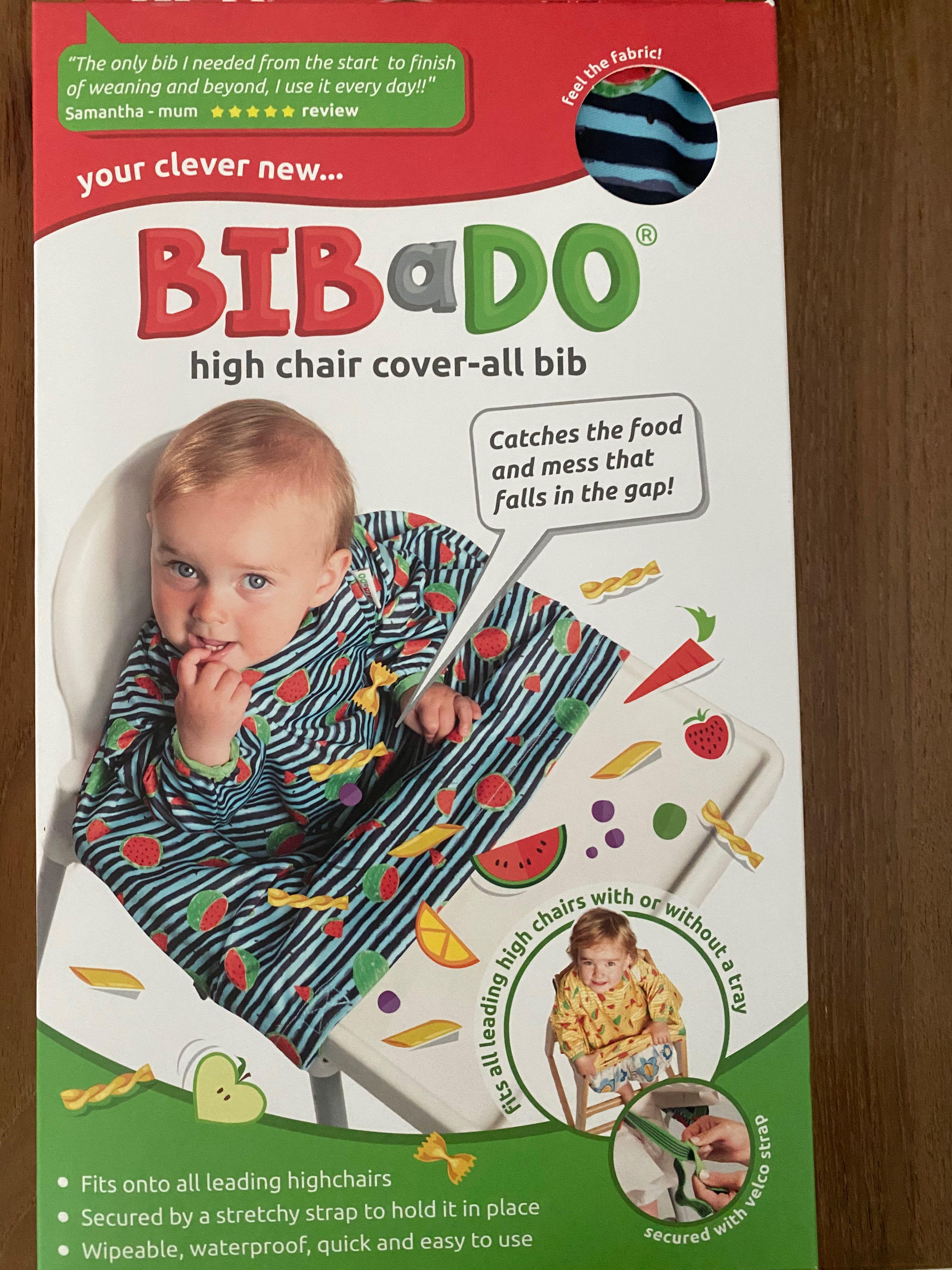 baby led weaning long sleeve bib