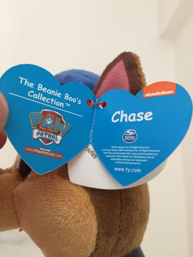 Chase shop beanie baby