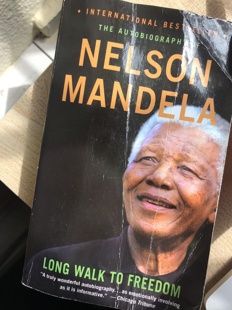 Book For Sale Long Walk To Freedom Mandela Autobiography Books Stationery Non Fiction On Carousell