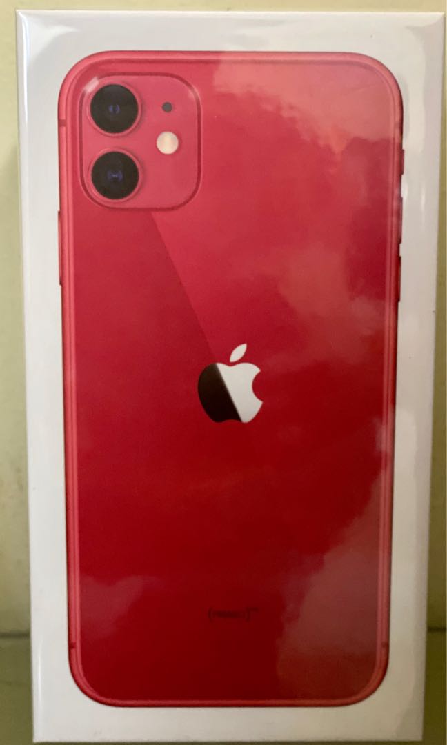 Brand New Iphone 11 Red Color With 128gb Mobile Phones Tablets Iphone Iphone 11 Series On Carousell