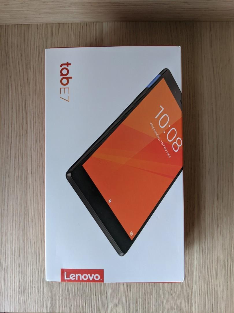 Brand New Lenovo Tab E7 Mobile Phones Tablets Tablets On Carousell