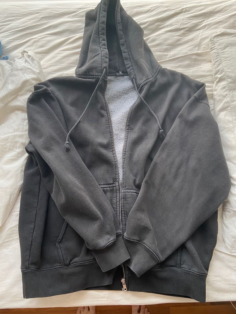 Brandy Melville black Christy hoodie, Women's Fashion, Clothes on Carousell