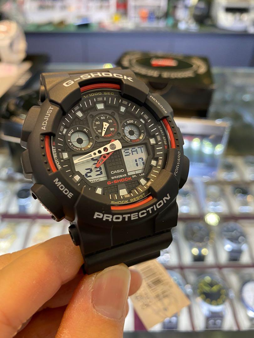 Casio g Shock GA 100 1A4DR USAZ