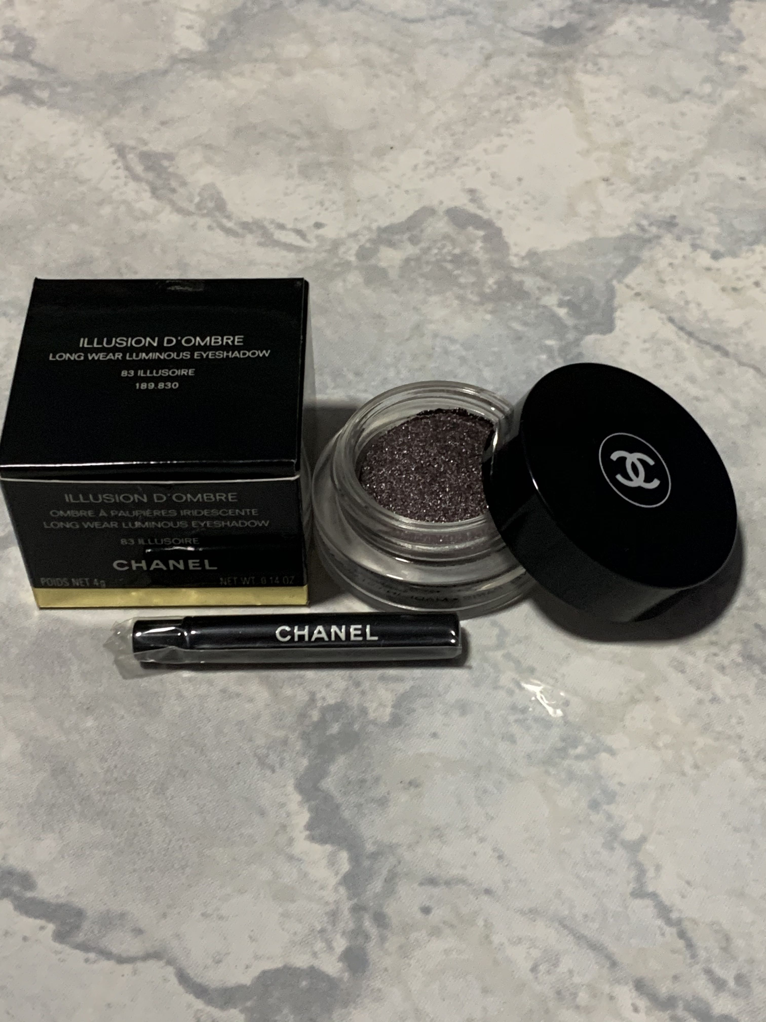 CHANEL ILLUSION D'OMBRE (83 ILLUSOIRE)Long wear luminous eyeshadow, Beauty  & Personal Care, Face, Makeup on Carousell