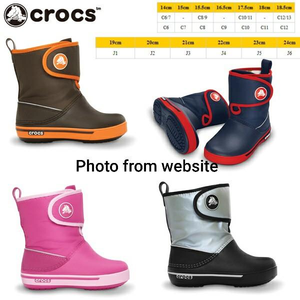 crocs boots kids