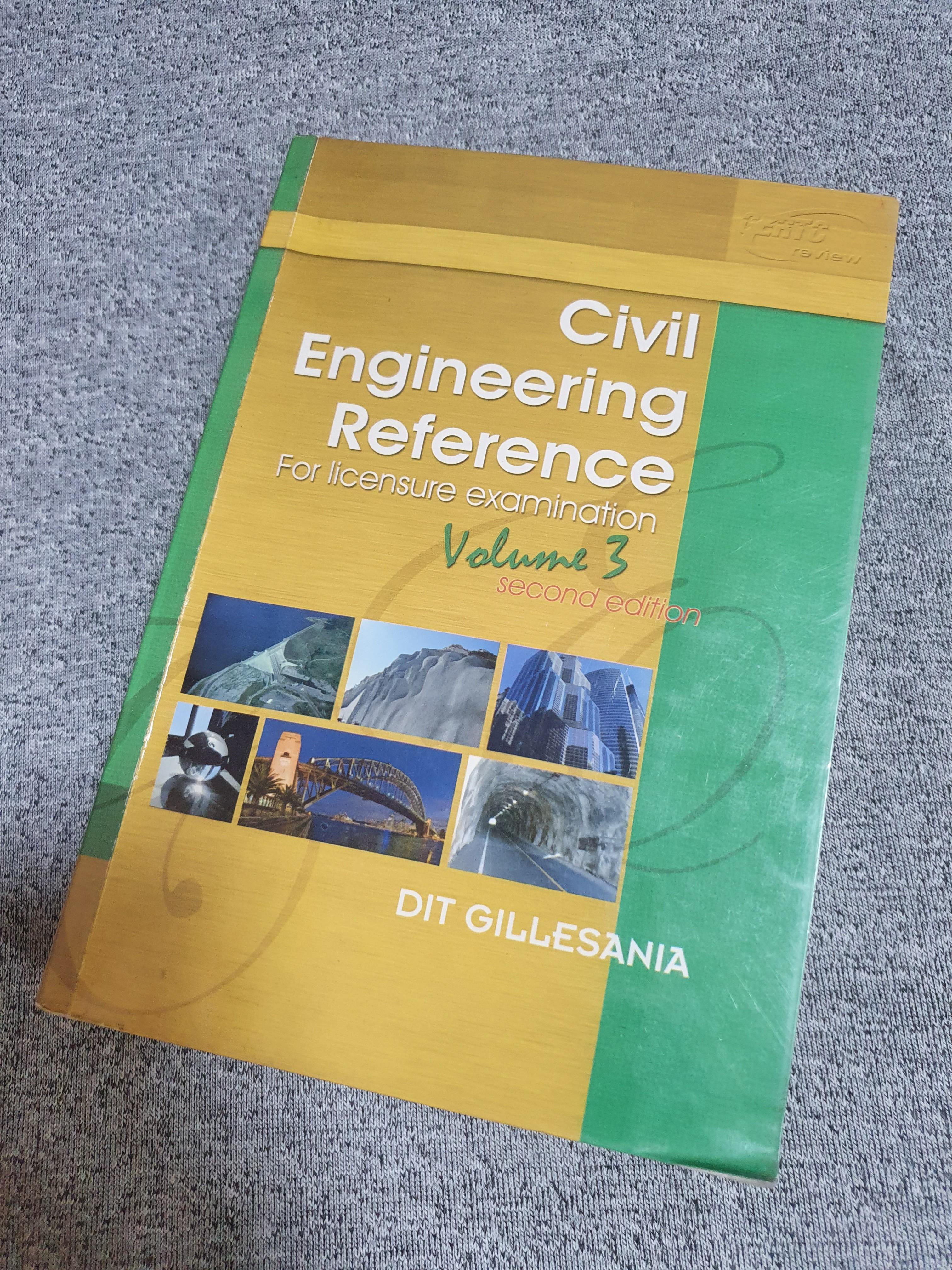 Civil Engineering Reference Volume 3 Hobbies Toys Books Magazines Textbooks On Carousell