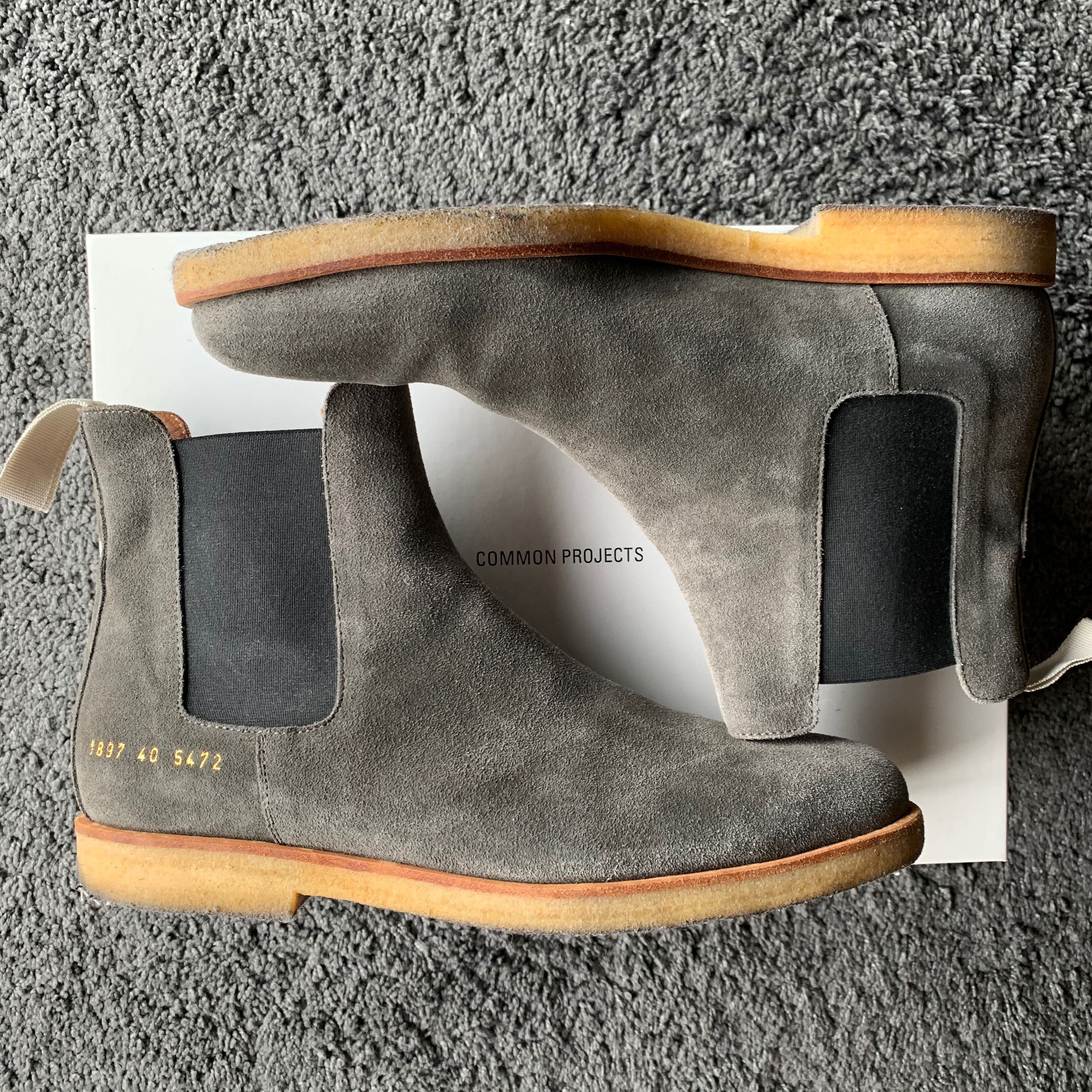 Common Projects Chealsea Boots Bottega Venetta Achilles Men s Fashion Footwear Boots on Carousell
