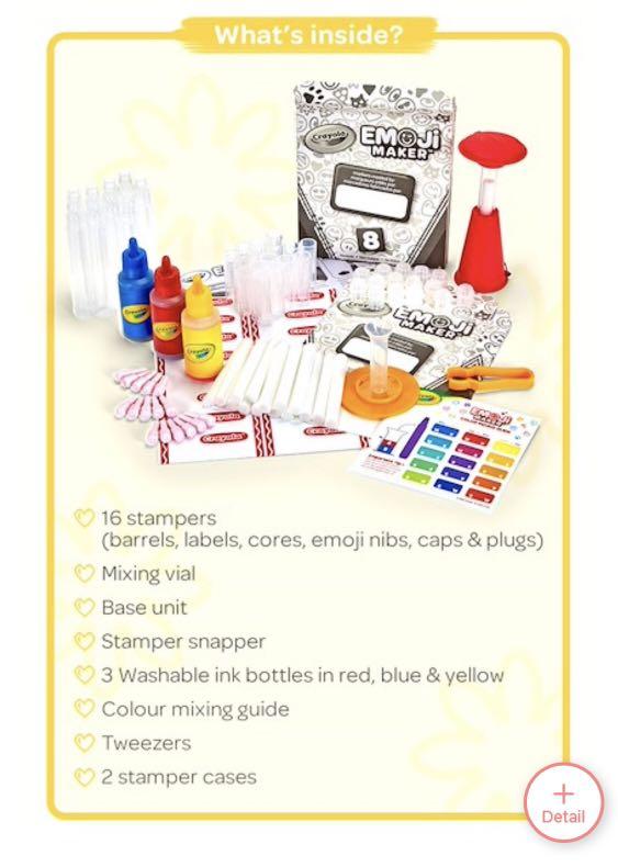 Crayola marker discount maker emoji tips