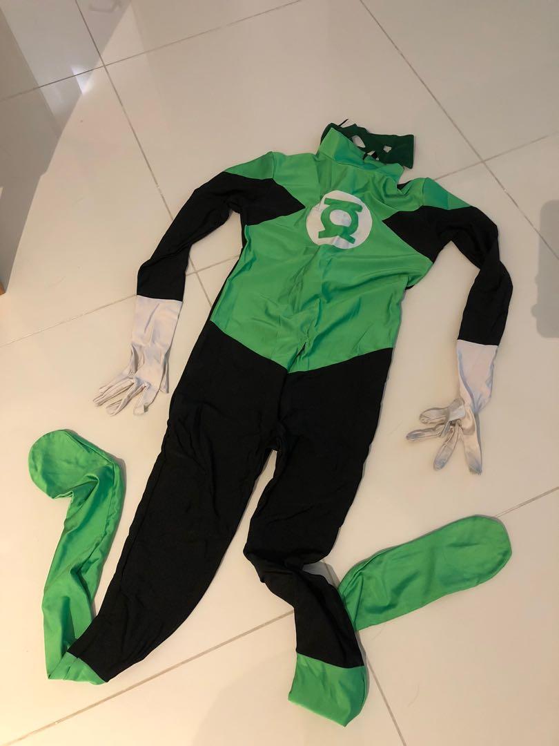 DC Green Lantern costume for Halloween Men s Fashion Coats