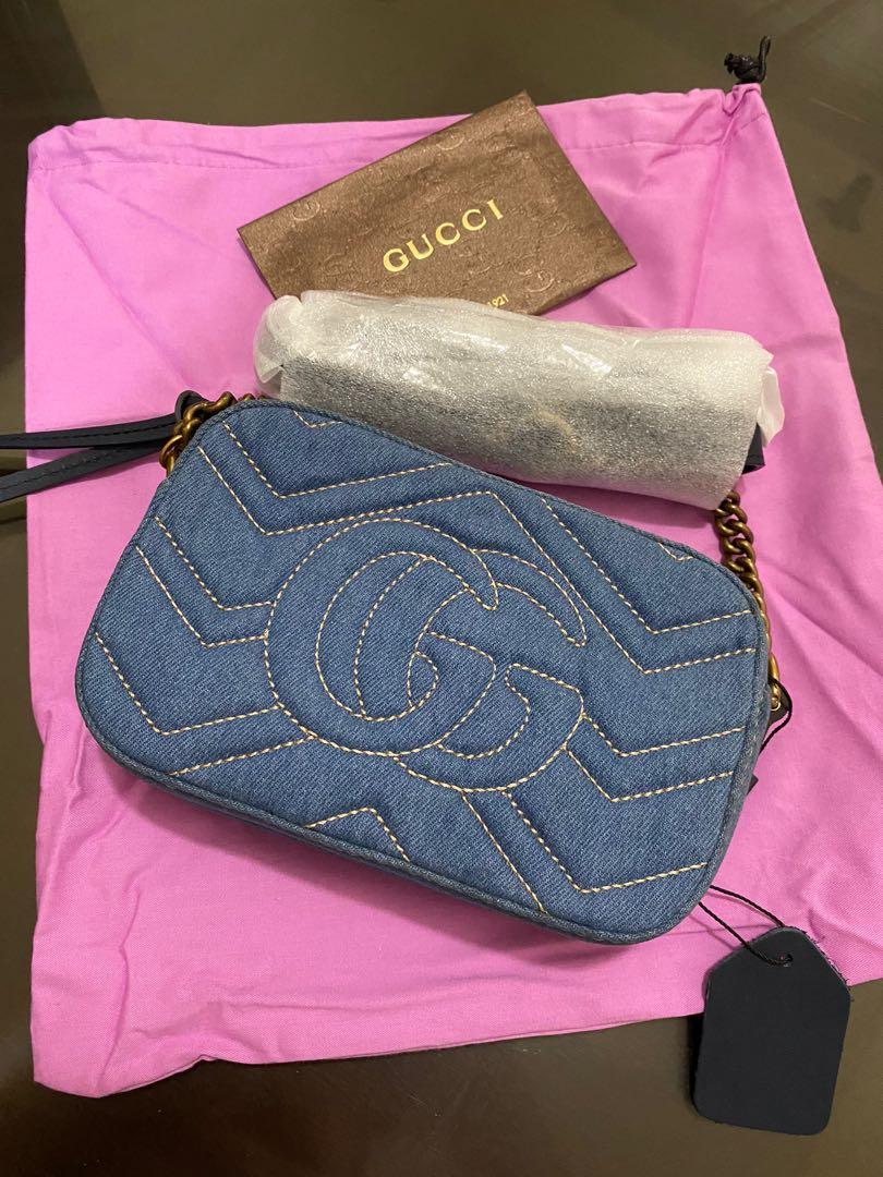 Denim Sling bag, Women's Fashion, Bags & Wallets, Crossbody Bags on