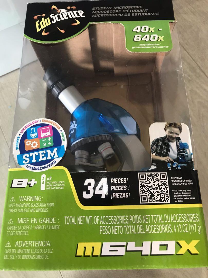 Edu Science M640x Student Microscope Toys'R'Us, Everything Else on