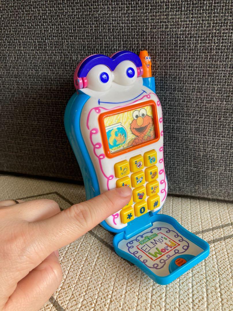 elmo cell phone toy