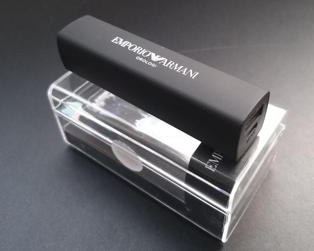 Armani power bank clearance
