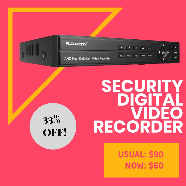 Floureon digital shop video recorder