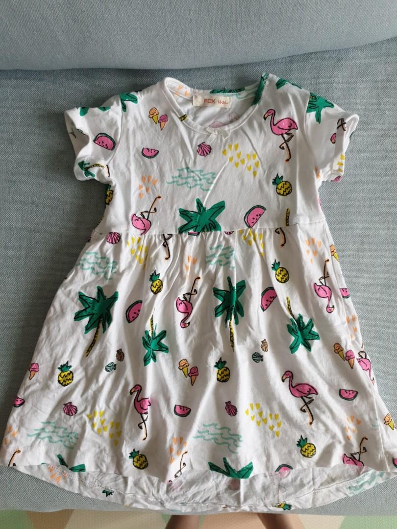Fox Kids Baby Girl Dress Babies Kids Babies Apparel On Carousell
