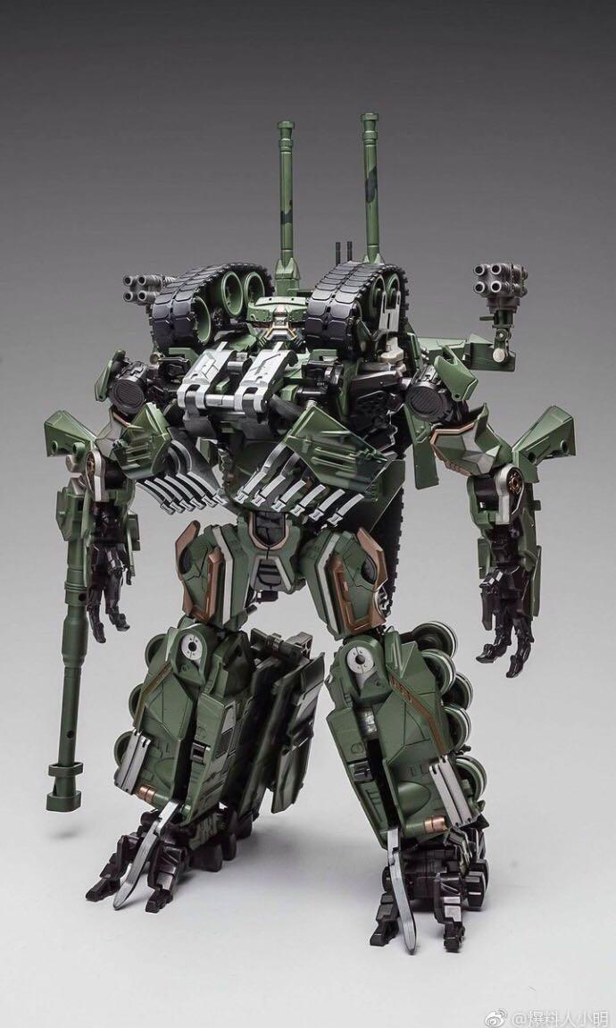green and white transformer