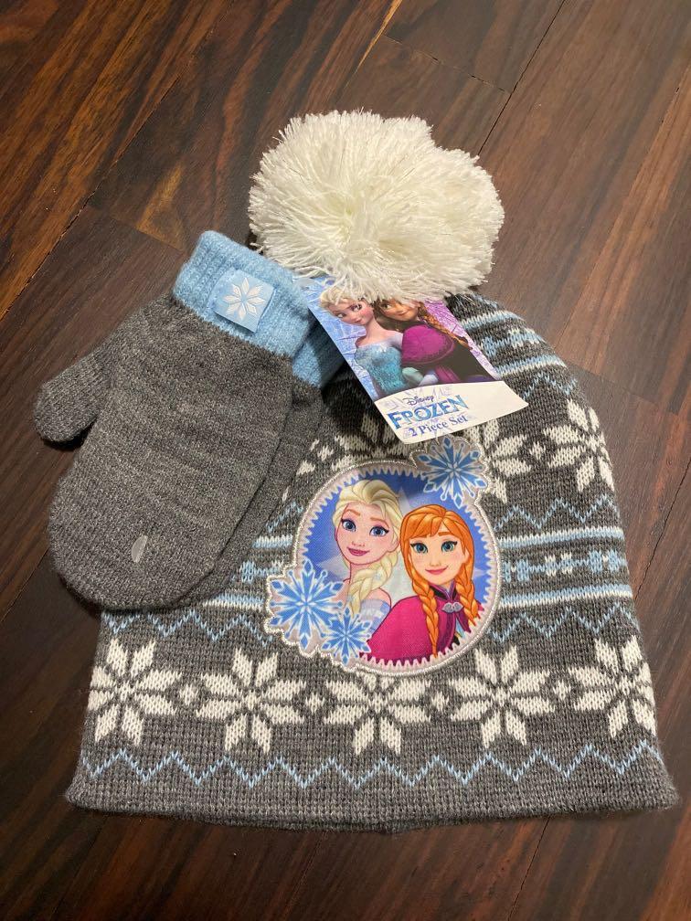 girls winter hat and glove set
