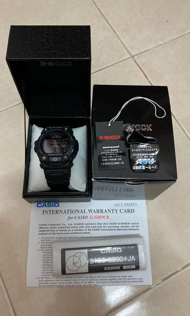 G Shock Mat Moto Tough Solar Gw 7900b 1jf Men S Fashion Watches On Carousell