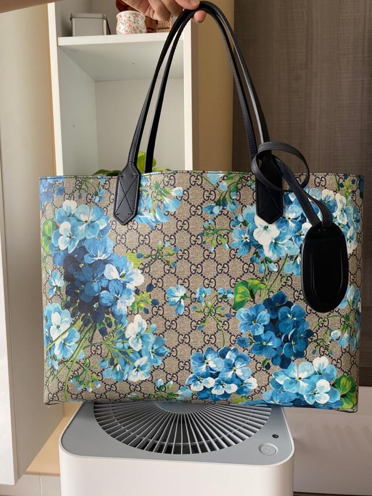 gucci blooms tote bag