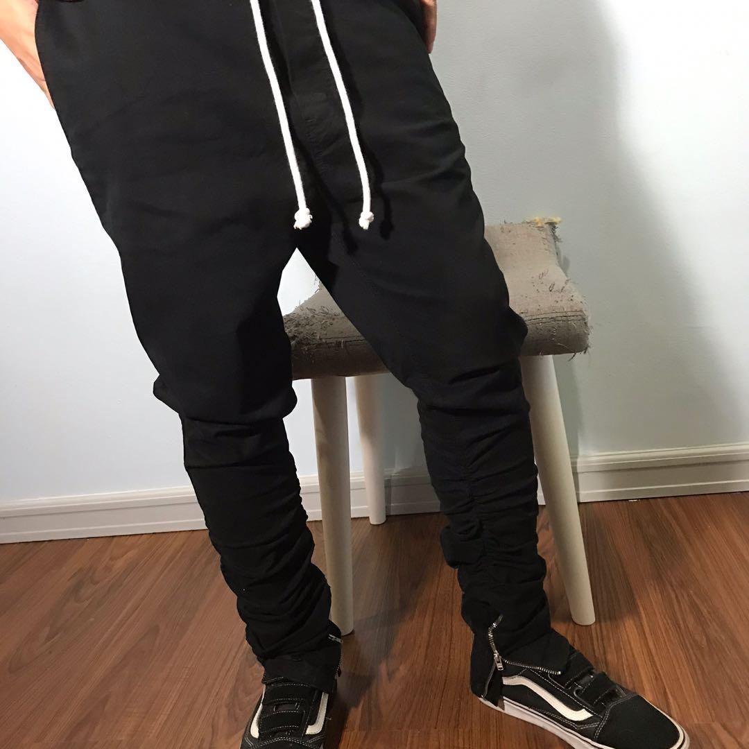 H and m zipper pants hotsell