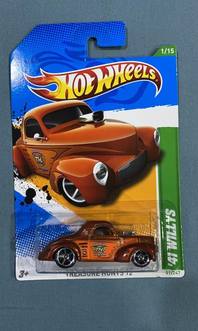 hot wheels 41 willys treasure hunt