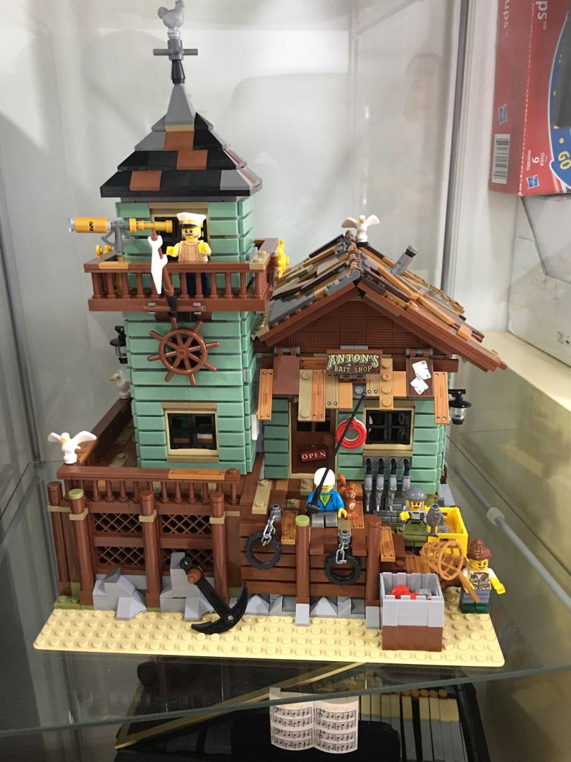 Ideas Old Fishing Store (Compatible With Lego 21310), Hobbies & Toys, Toys  & Games on Carousell