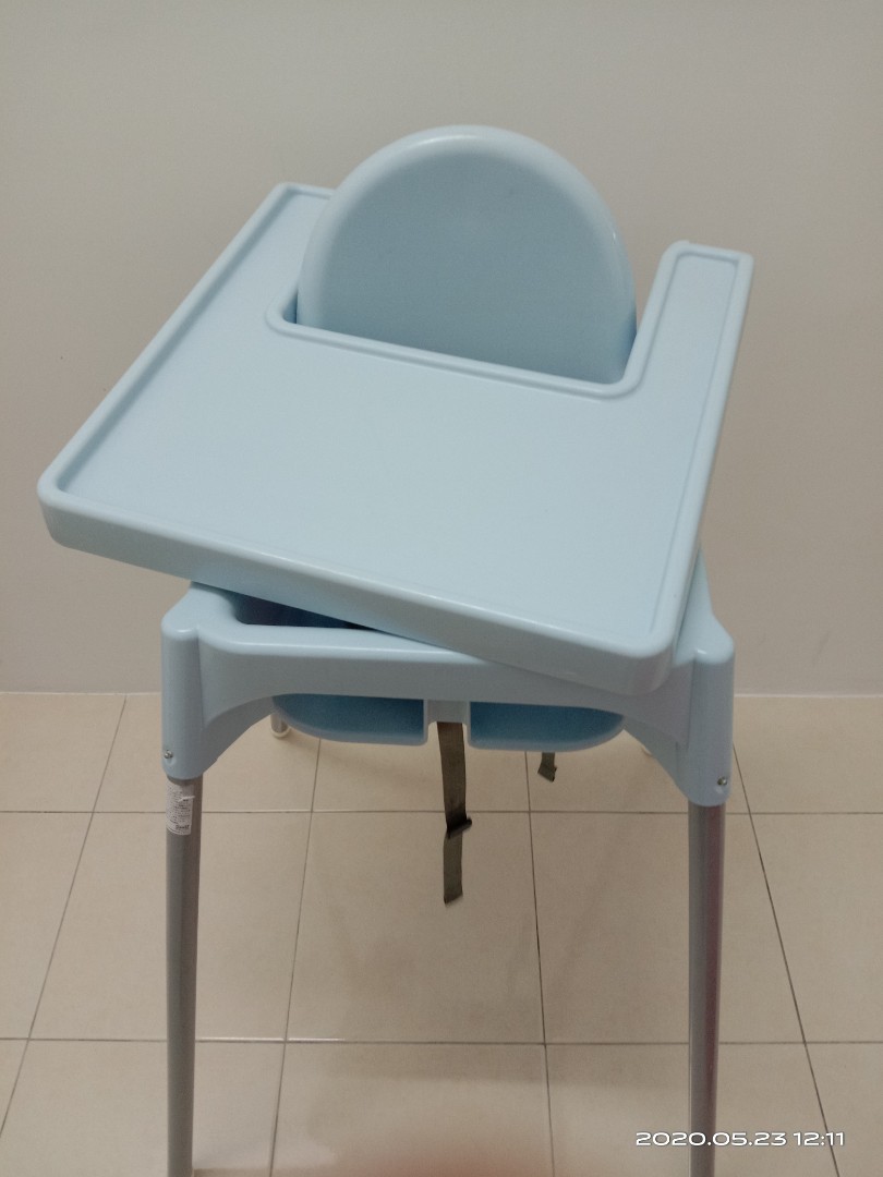 Ikea Baby Chair Blue Babies Kids Others On Carousell