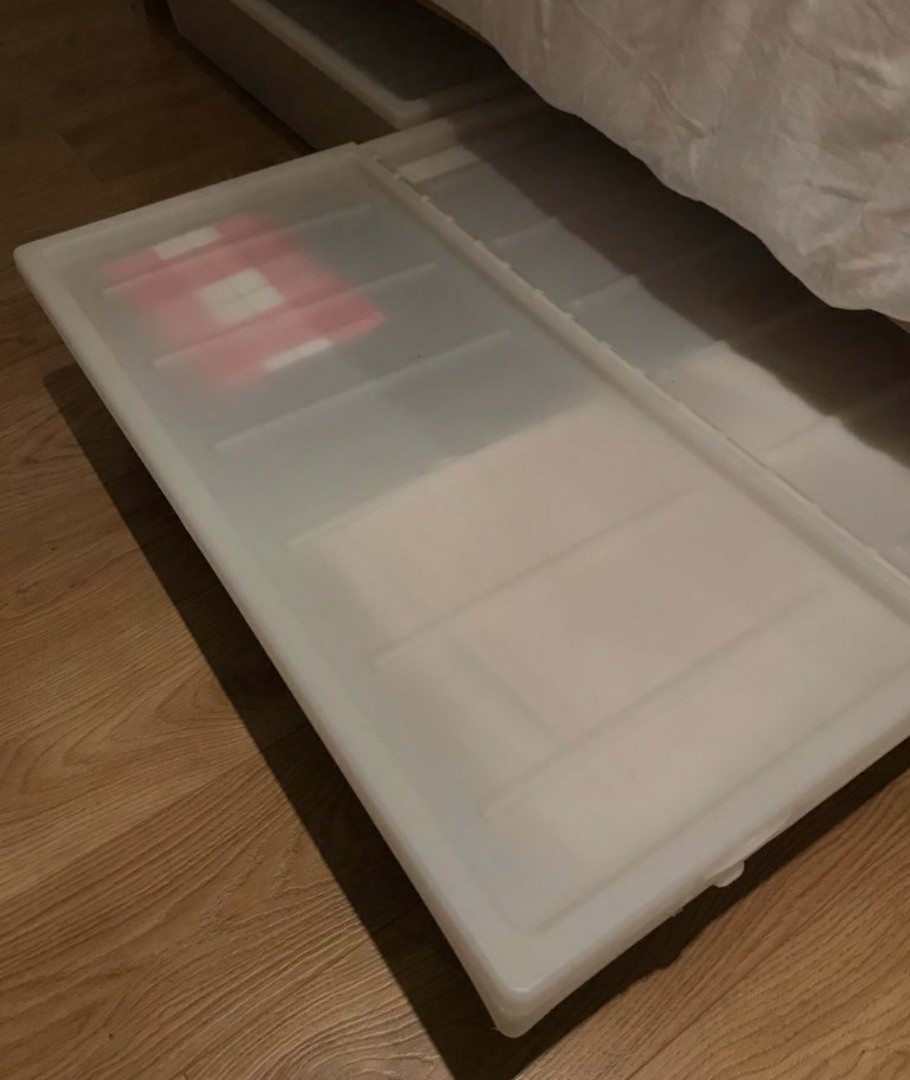 1 Ikea Gimse Bed Storage Box, Furniture & Home Living, Home Improvement