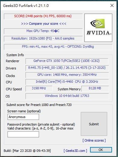 Gtx 1050 clearance ti i5 4460