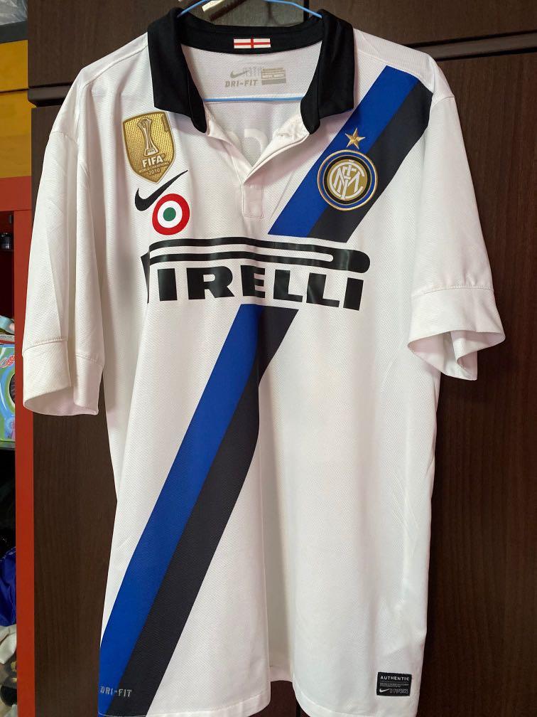 Authentic Inter Milan 11 12 Away Jersey Sports Sports Apparel On Carousell