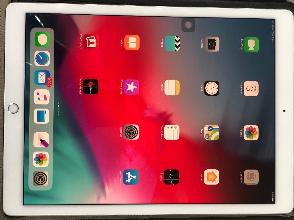 Ipad Pro 12.9 (1st Gen) 128 GB, Wi-fi Cellular and Twelve South BookBook cover, Mobile Phones & Gadgets, Tablets, iPad on Carousell