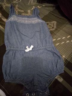Jumpsuit Bayi Jeans Denim