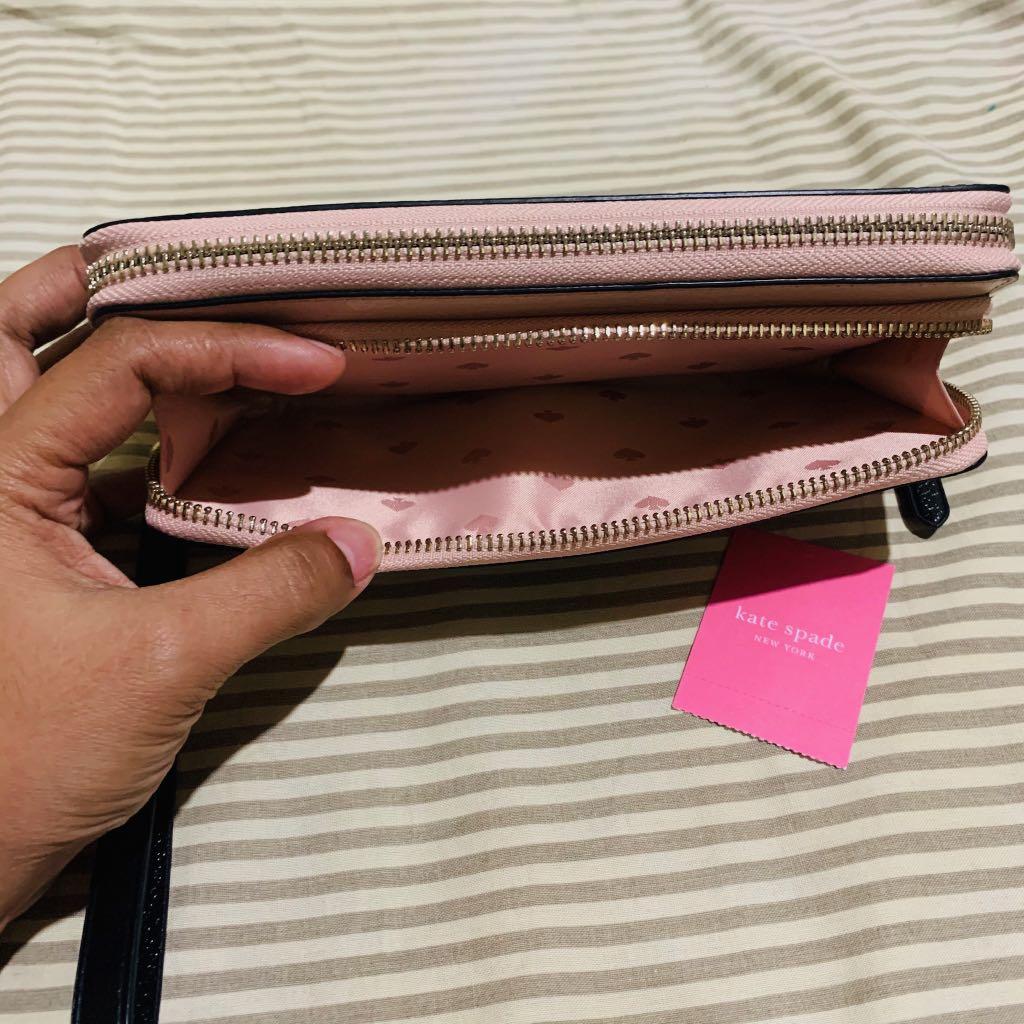 Kate Spade Large Jeanne Carryall Wristlet Wallet Luxury Bags